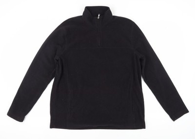 Croft & Barrow Herren Pullover Sweatshirt schwarz L