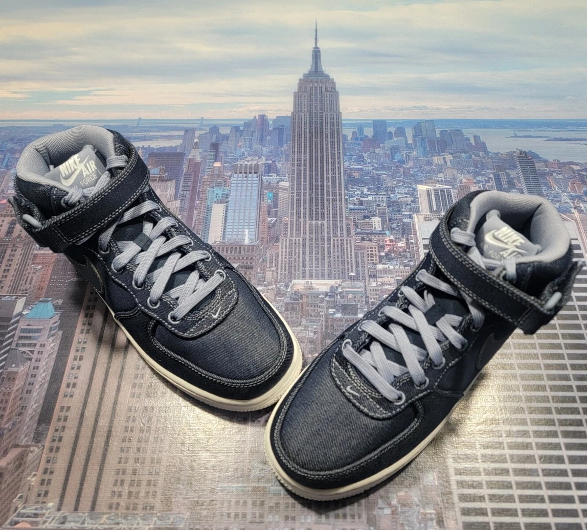 Nike Air Force 1 Mid Denim W for sale | eBay