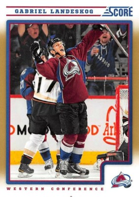 2012-13 Score Gold Rush #131 Gabriel Landeskog