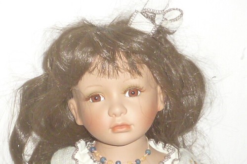 RF Collection 63cm size porcelain head doll porcelain doll girl porcelain doll - Picture 2 of 12