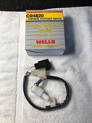 New Wells CR4820 Brake Light Switch 1982-83 Chrysler Dodge 3747995