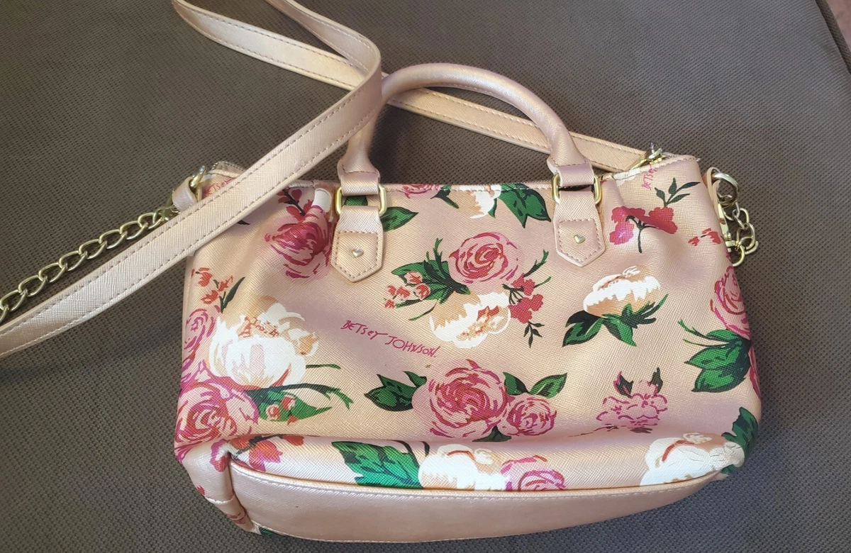 Betsey johnson deals rose bag