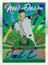 Jack Kochanowicz 2019 Leaf Valiant GREEN Prismatic Autograph Auto #d/99 - ANGELS