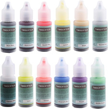 TIMBERTECH Acrylic Airbrush Paint Professional 12x10ml Color Set of Acrylic