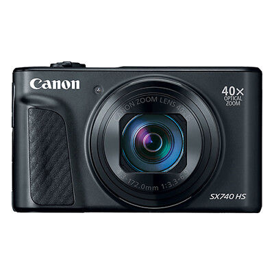 Canon PowerShot SX740 HS 20.3MP 4K Digital Camera 40x Optical Zoom Wi-Fi  Black 13803306309