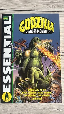 Marvel Essential Godzilla Comic 