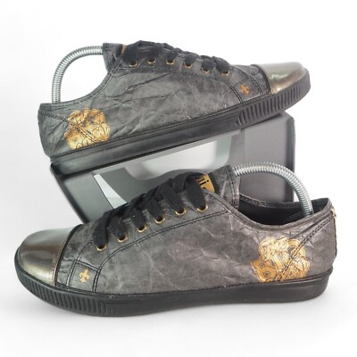 Civic Duty Conspire to Inspire CMP.LY/1 Tyvek Sneakers Black / Gold Women's 10
