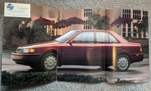 1990 Mazda Sales Brochure 323 Protege Very Good Condition Orig 90 (E-4) - Picture 2 of 2