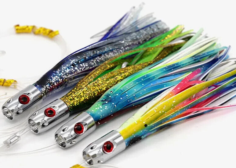 Saltwater Fishing Trolling Lure ONO Wahoo Mahi Tuna Billfish Inch Jet  Head