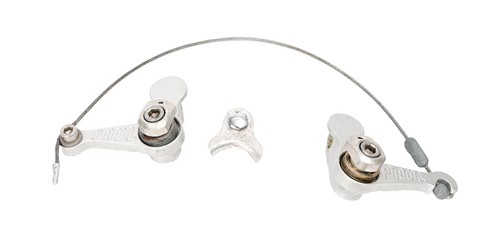 パーツ PAUL Touring Canti Brake Silver Paul Touring Cantilever Brake: Silver (NEW) - Bike Recyclery