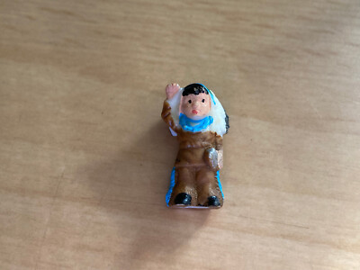 Altfigur - Indianerjunge  70 er Jahre Original