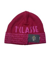 ALVIERO MARTINI CAPPELLO CUFFIA MISTO LANA ROSA o Rosso
