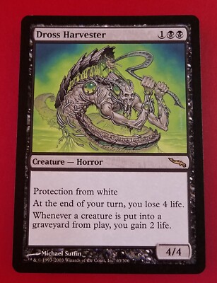 1x Dross Harvester | Mirrodin | MTG Magic Cards | eBay