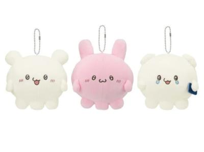 Love Ease Pyonchi Sumoppi Plush Doll Mascot 11cm Complete Set 3