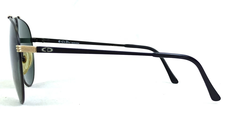 NUEVO DE COLECCIÓN GAFAS DE SOL MILITARES CHRISTIAN DIOR MONSIEUR AÑOS 70 METÁLICAS AL AIRE LIBRE HOMBRES Foto 4 de 4