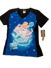 Cinderella Tooniforms Scrub Top Size XS - New /W Tags