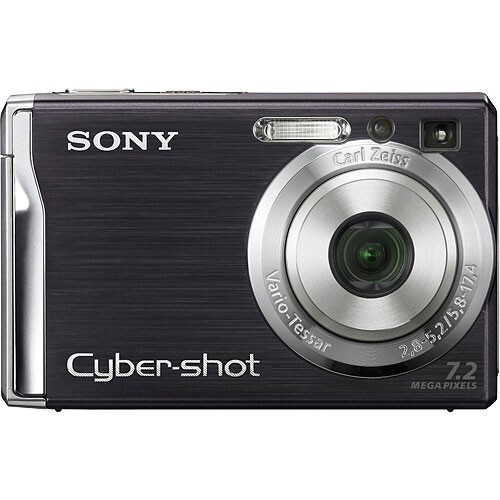Sony Cyber-shot DSC-W80 Digital Camera 7.2 MP 3x Optical Zoom