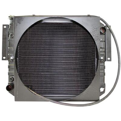 246188 Forklift Radiator, 17-5/8 x 17 x 2-3/8 (With Shroud) - Fits TCM Forklift
