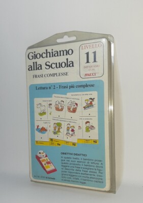 WIR SPIELEN IN DER SCHULE Level 11 Maxx Lernspiel für Kinder Vintage Doll