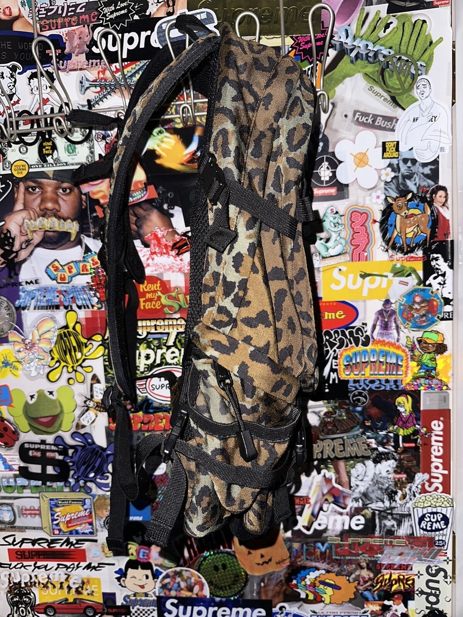 Supreme Leopard Camo Guide 28 Backpack SS10 2010 Bag RARE OG
