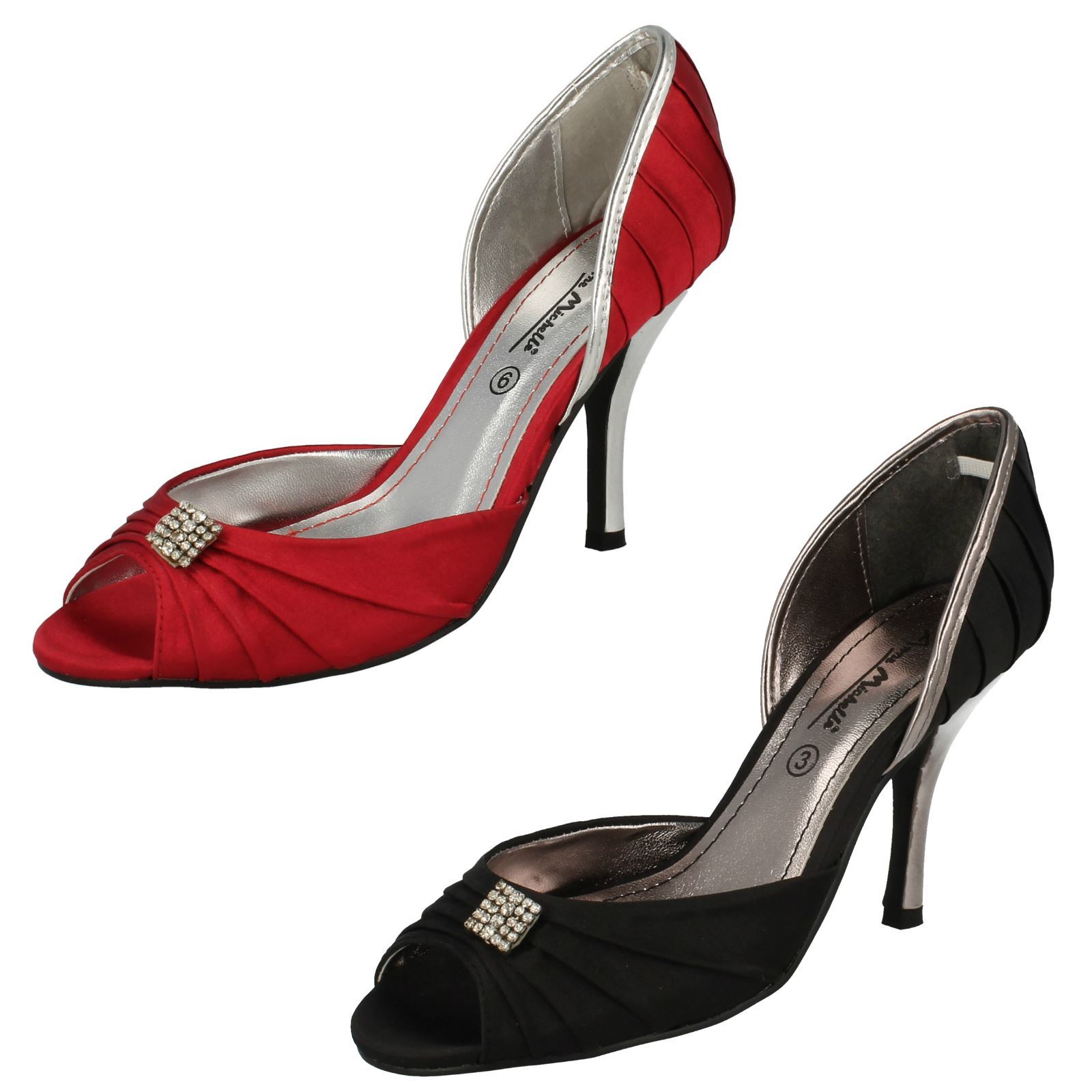 Ladies Anne Michelle Peep Toe Court Shoes Ladies Anne Michelle Peep Toe Court Shoes