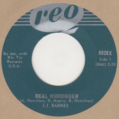 JJ Barnes Real Humdinger Ric Tic Soul Northern Motown