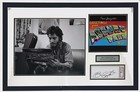 Bruce Springsteen Autographed Asbury Park Album & 16x20 Photo PSA DNA COA Framed