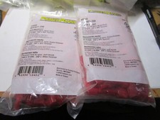 22-16 AWG Red Nylon Fully Insulated Quick Connect Male Disconnect QTY 200