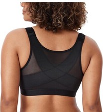 DELIMIRA Women's Natrelax Front Closure Bras Posture Bra Lightly Padded Wireless