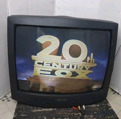 Vintage Sharp 25J-M100 CRT TV Retro Gaming Television No Remote
