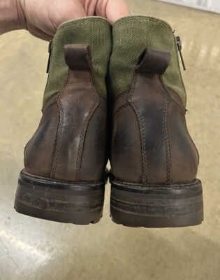 Mark Nason Mens Size US 7 Brown Green Leather Ankle Boots  display picture 1
