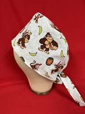 Men/Women Surgical Scrub Cap Lined Donkey 100 Cotton Cool Cap