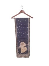 Vintage Table Tapestry Runner Angel Holiday Seasonal Fringe Size 12Wx72L