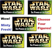CHOOSE:Vintage Star Wars💥POWER OF THE FORCE💥Action Figures✅GREEN HOLOGRAM CARD