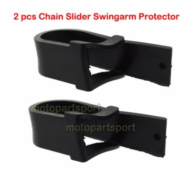 2x Swingarm Rubber Chain Slider 50cc 70 90cc 110cc 125cc Dirt Pit Bike YCF Lifan