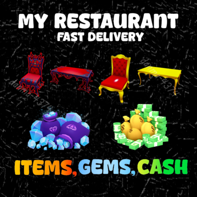 #ad My Restaurant Gems Cash and Items Cheap Price GBP 1.99