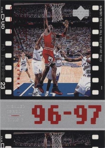 1998 UD MJ Living Legends Michael Jordan Kobe Bryant Files #147