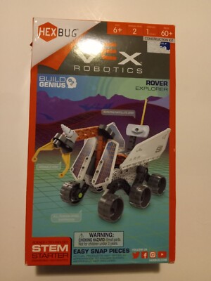 Hexbug Vex Robotics Build Genius Rover Explorer Construction