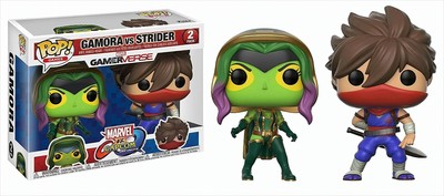 GW667e Funko Pop - Marvel vs Capcom - Gamora & Strider