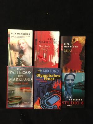 SAMMLUNG PAKET - 6 Romane LIZA MARKLUND - Letzter Gruss Olympisches Feuer u.v.a.
