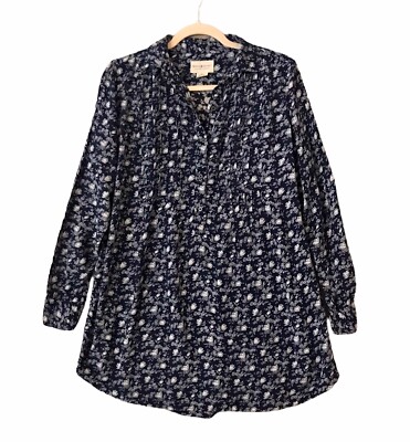 DENIM & SUPPLY RALPH LAUREN Tunic Top Popover Ditsy Floral