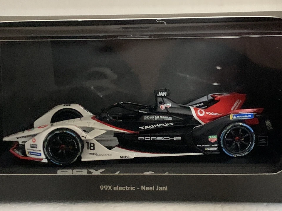 Porsche Formula E 99X Electric #18 Neel Jani Minichamps 1:43 Scale - Image 3 of 4