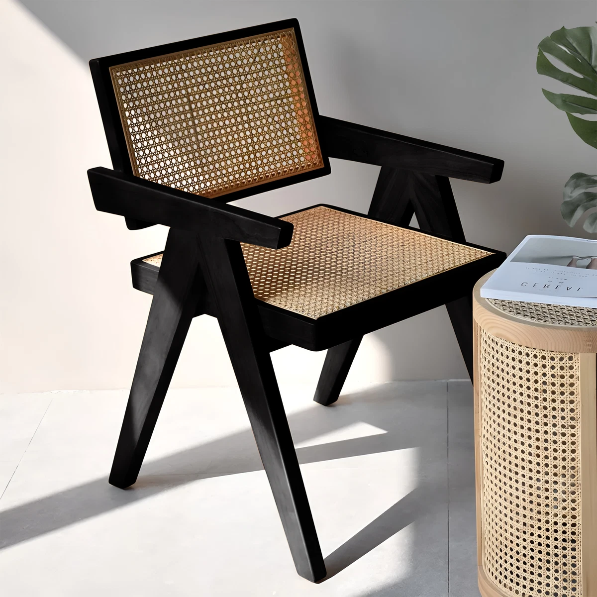 Cane on sale reading chair
