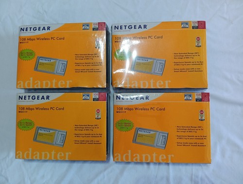 Nos NETGEAR WG511T 108 MBPS WIRELESS PC CARD WG511T 2.4Ghz 802.11g - 第 1/6 張圖片
