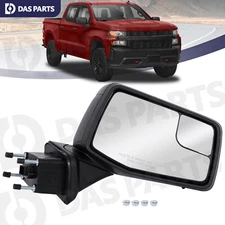 For 19-24 Chevrolet Silverado 1500 Passenger Right Side Door Mirror Power Heated