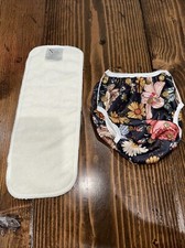 Noras Nursery Baby Adjustable Reusable Cloth Diaper - Multicolored