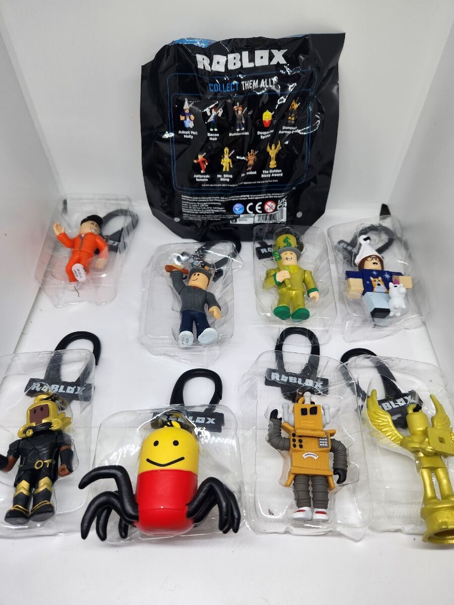 ROBLOX Figure Series 1 Backpack Clip Builderman W/Code Inside BRAND NEW  UNOPENED