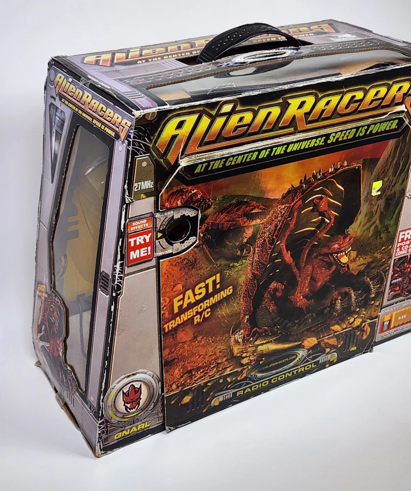 Alien Racers GNARL 2004 Fast Transforming R/C Radio Control 27 MHZ w/ Canopy NIB - Image 2 of 4