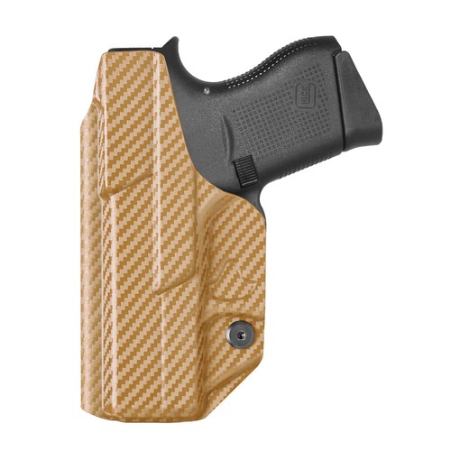 IWB KYDEX Holster Fits Glock 43/43X & Glock 43X MOS Pistol Adjustable Cant - Picture 25 of 44