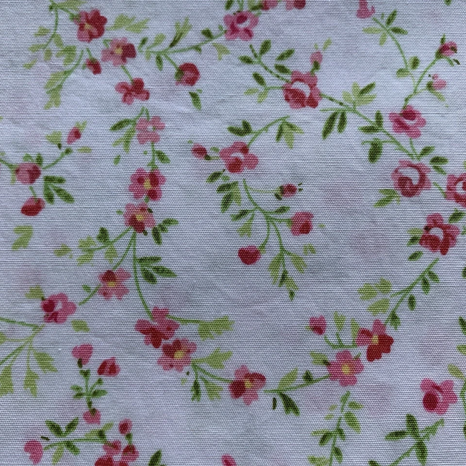 Tela de vid floral Pimatex de Robert Kaufman rosa verde blanco algodón peinado BTHY Foto 2 de 4